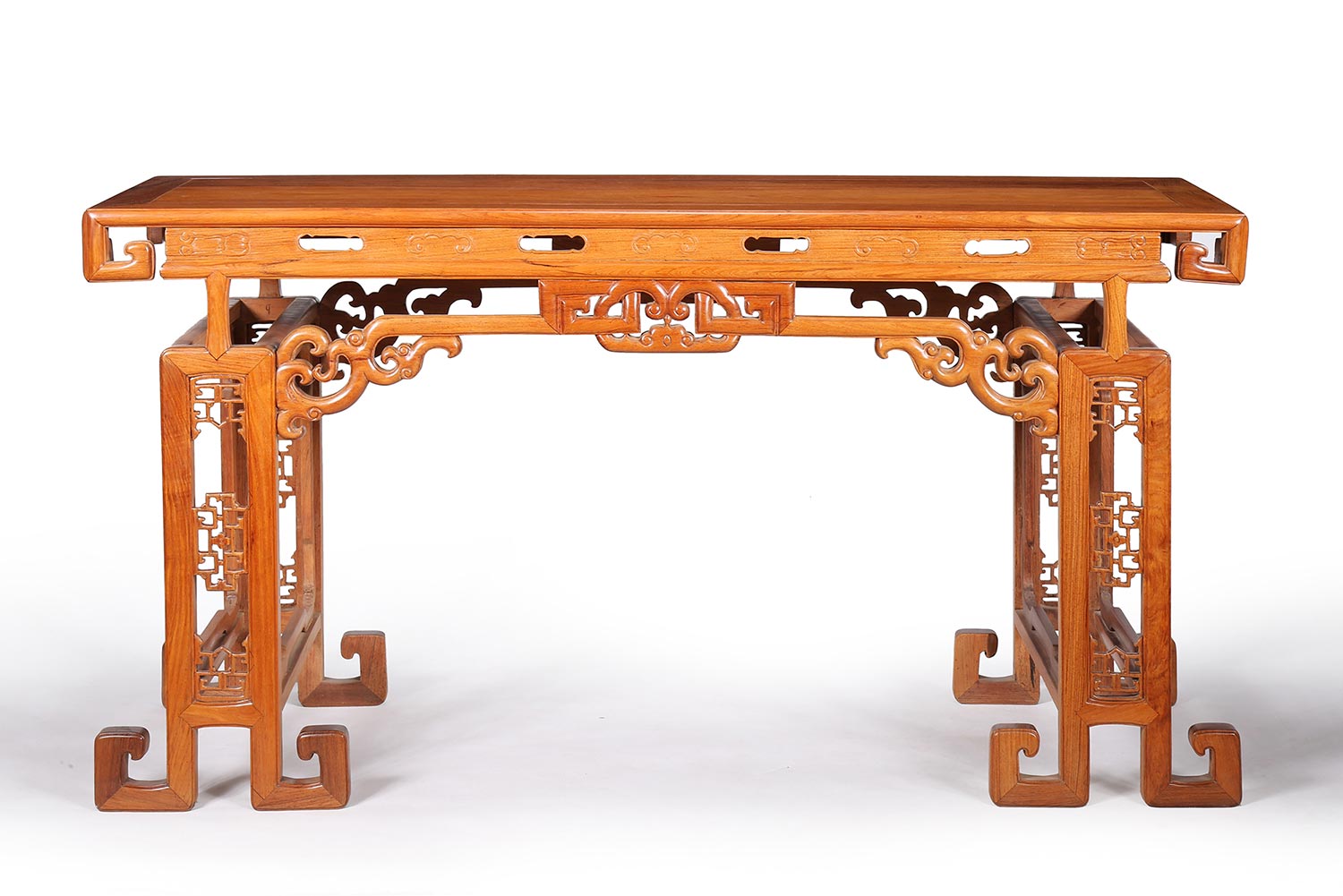 越南黄花梨八足平头案