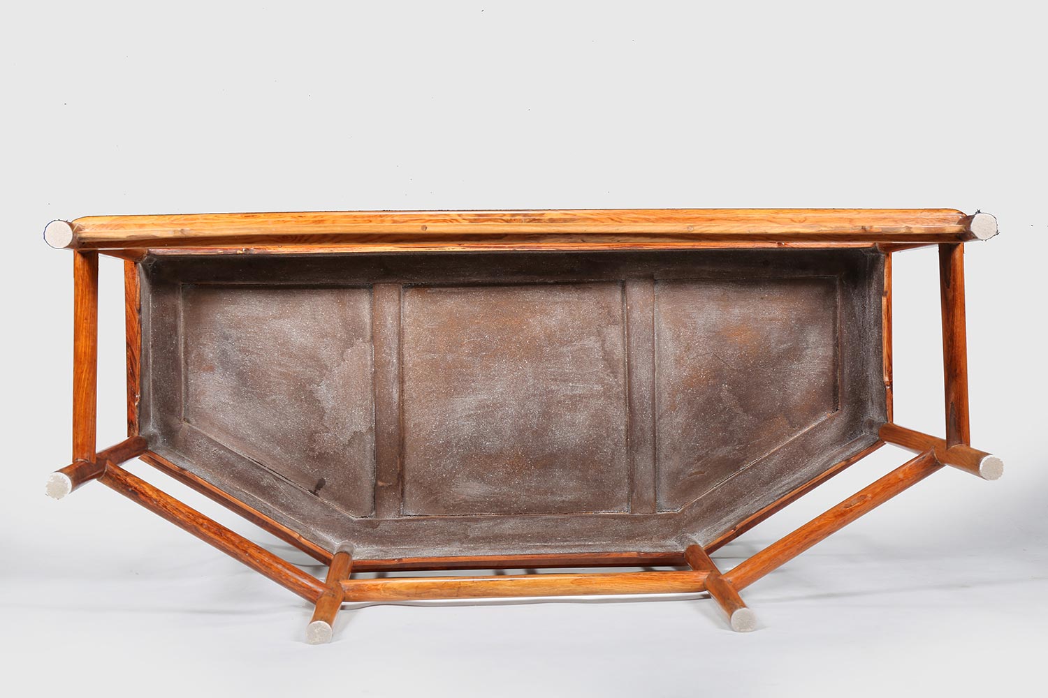 越南黄花梨板面双人椅