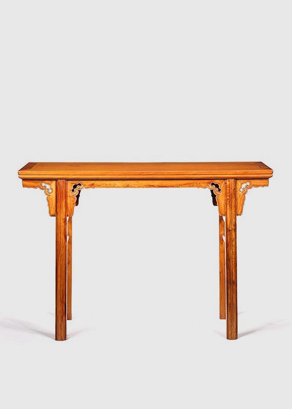 越南黄花梨如意刀牙案