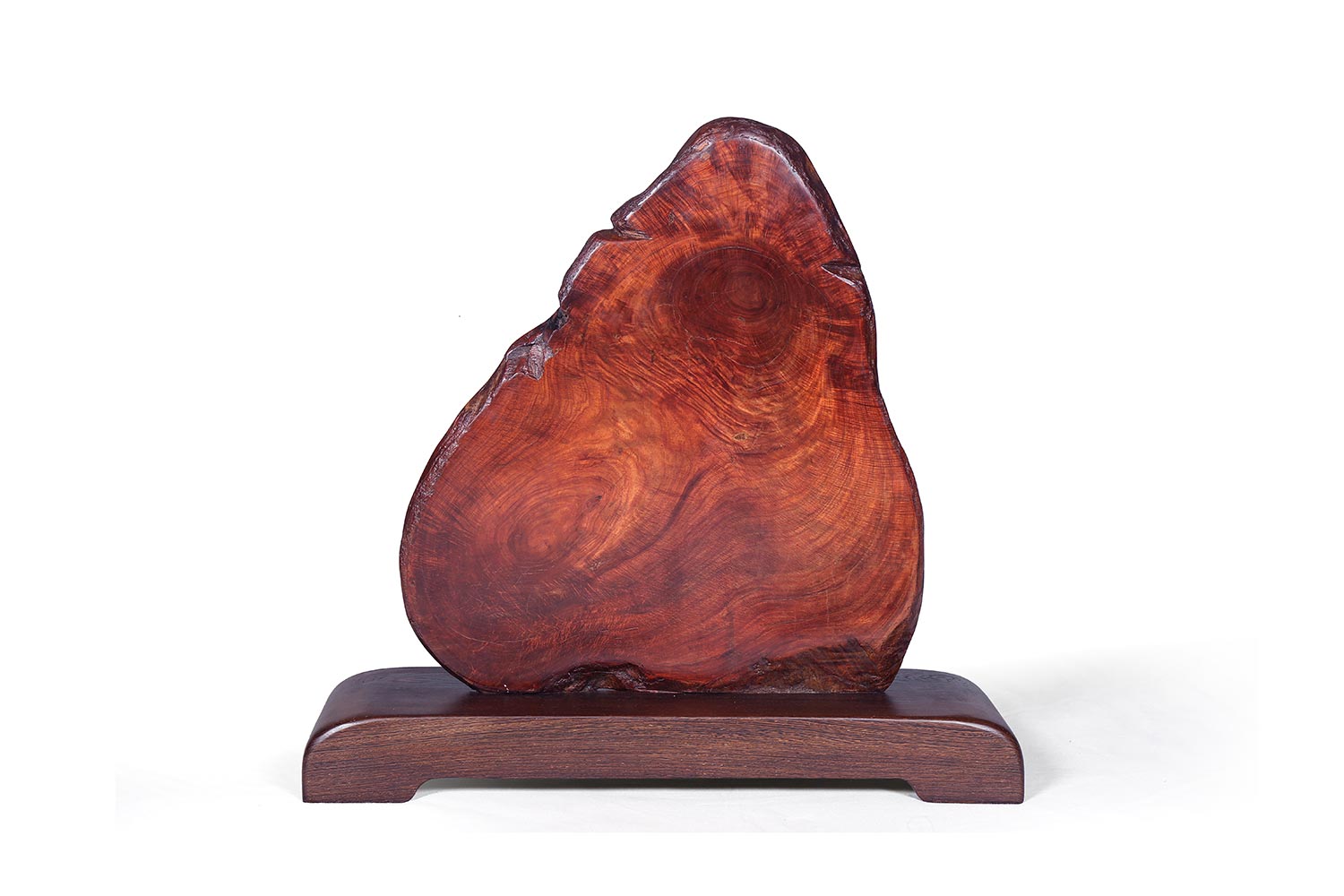 海南黄花梨蟠桃型摆件