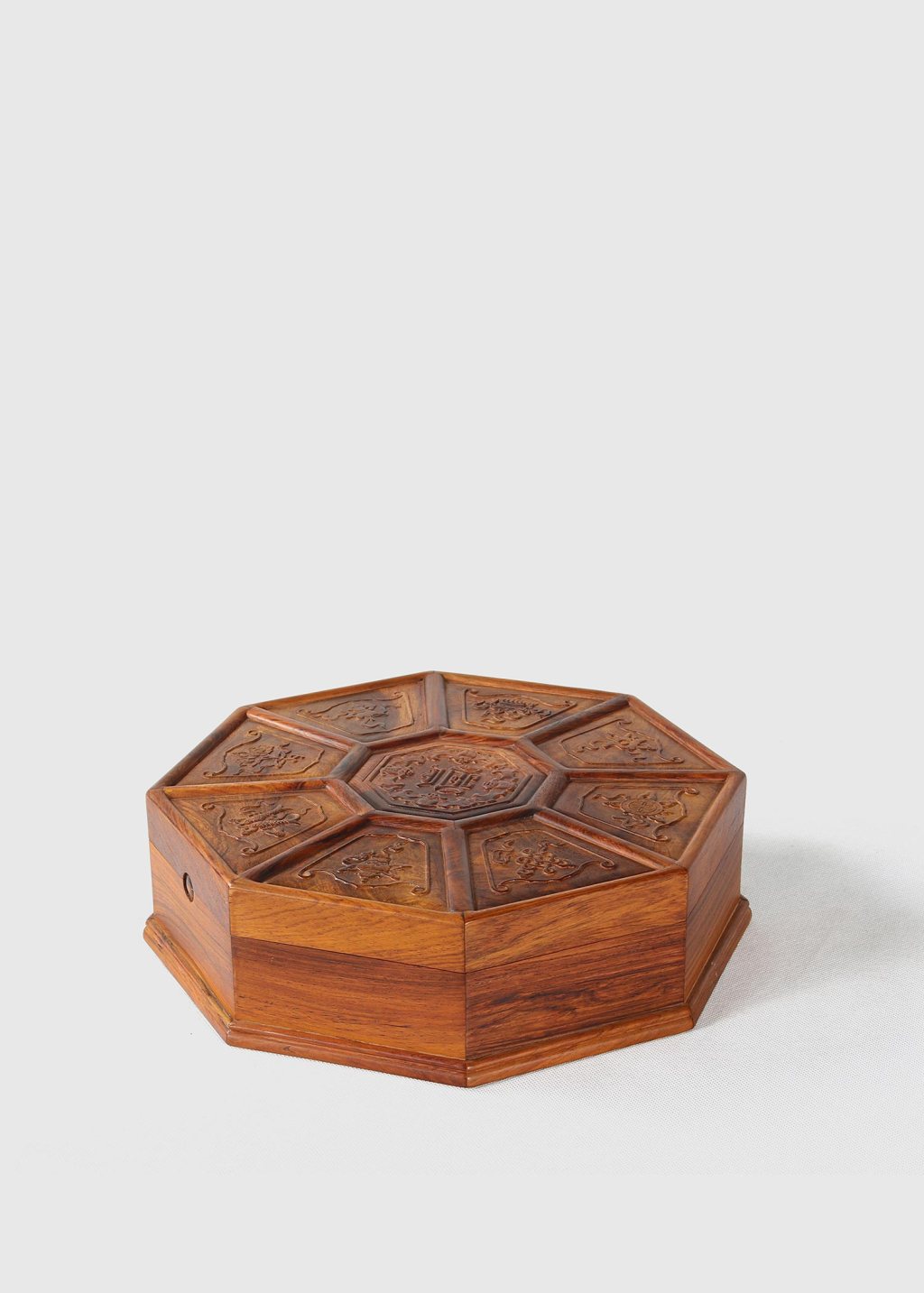 越南黄花梨八仙锦盒