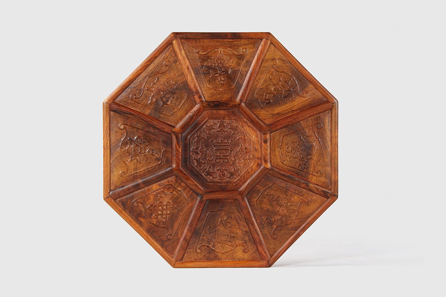 越南黄花梨八仙锦盒